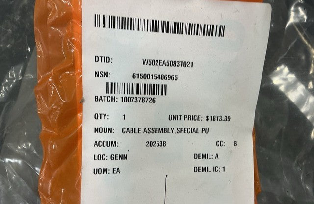 Cable Assy R0053977 NSN 6150-01-548-6965 - photo 11