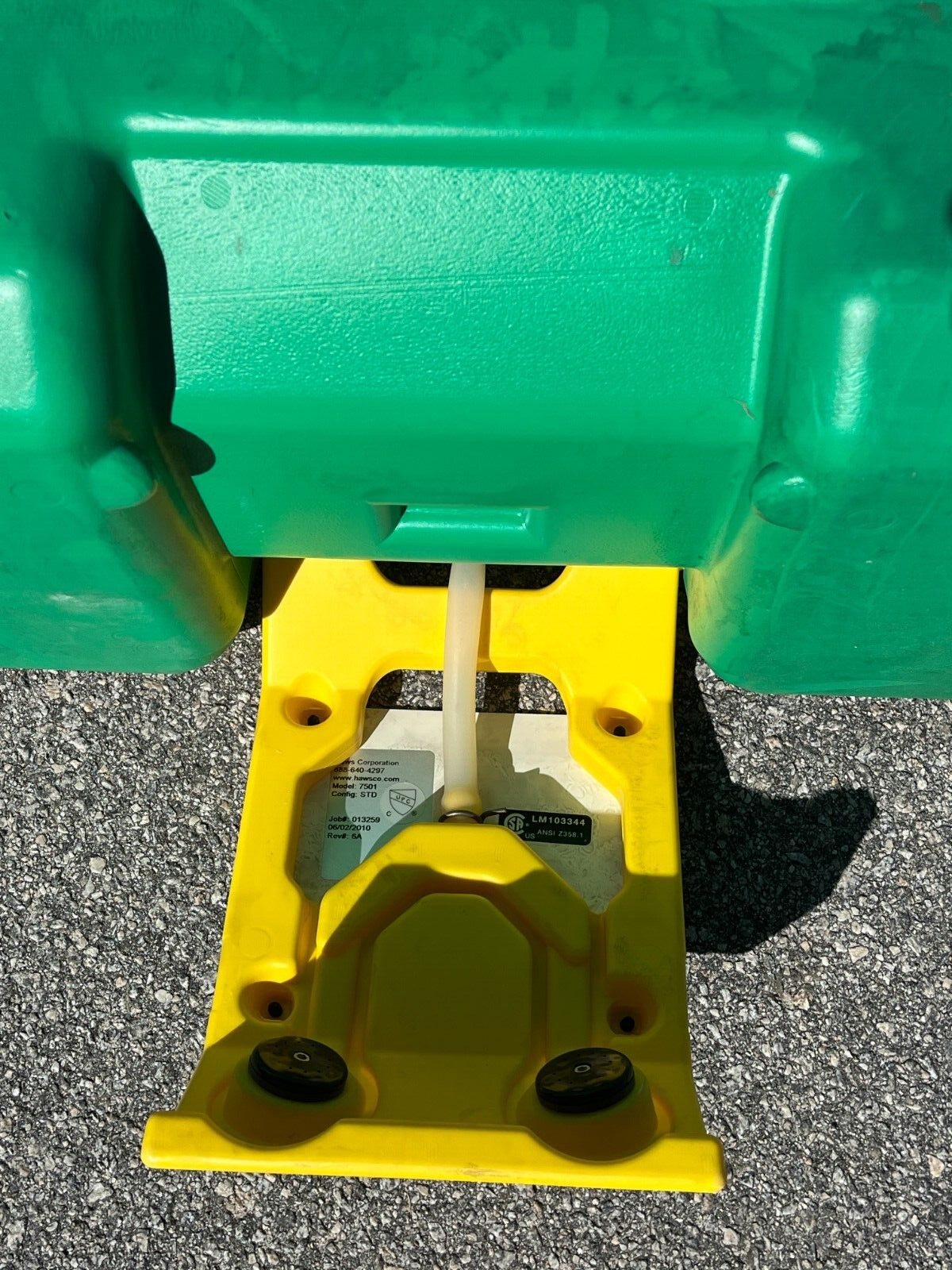 GENUINE HAWS CORPORATION 7501 PORTABLE EYE & FACE WASH FOUNTAIN 4240-01-649-9428