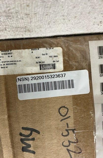 Electrical Engine Starter 200DLC NSN 2920-01-532-3637 - photo 6