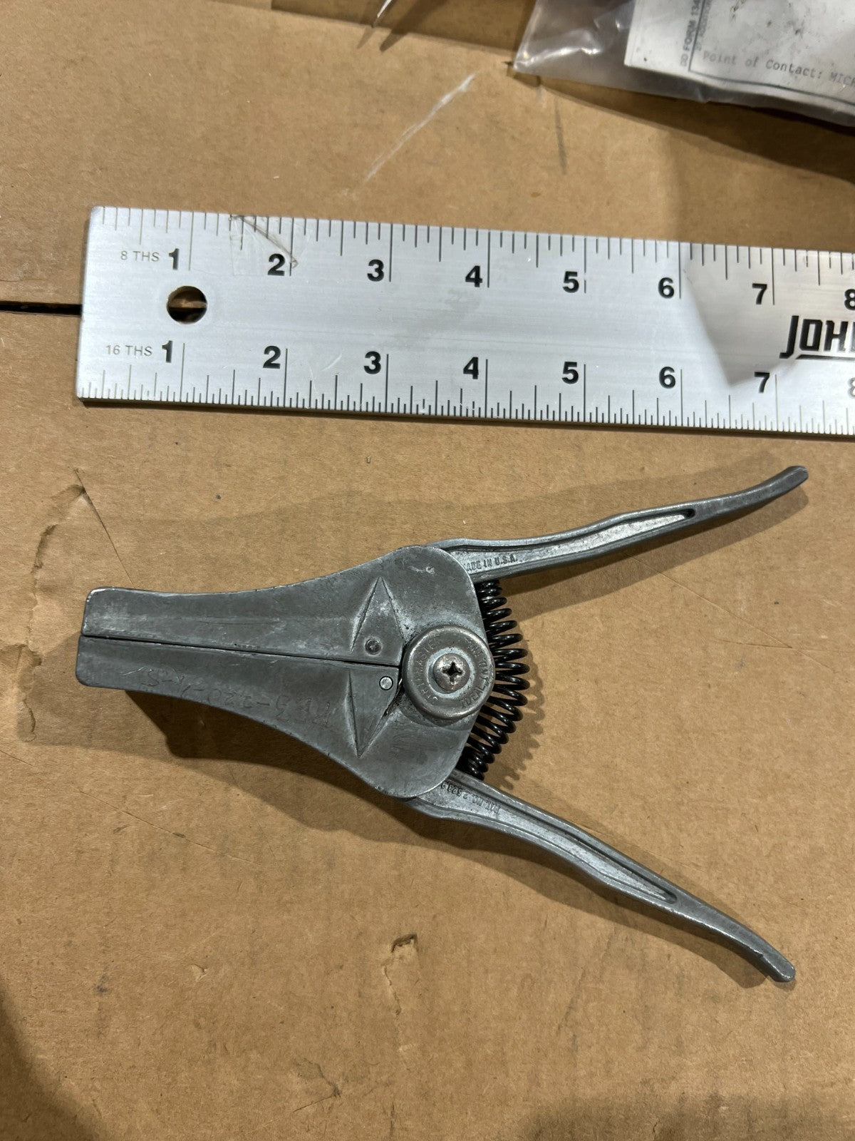 Hand Wire Stripper GGG-S-665 NSN 5110-00-177-7286 - photo 2