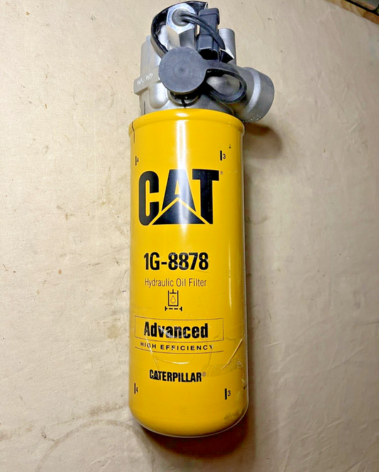 GENUINE CAT 1G-8878 HYDRAULIC FLUID FILTER WITH HOUSING 9T-5916 2910-01-438-7423
