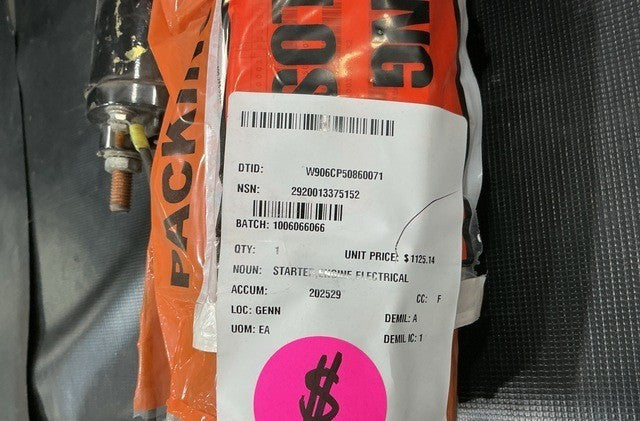 Electrical Engine Starter M001094187 NSN 2920-01-337-5152 - photo 6