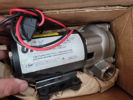 FIRE FIGHTING TRUCK ROTARY PUMP,WTR 28 SST 24V 4191007 4320-01-658-5256