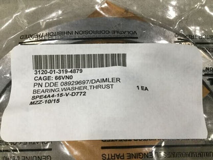 M-915 SERIES M-916A1 TRUCK 127MM 08929697 THRUST WASHER BEARING 3120-01-319-4879