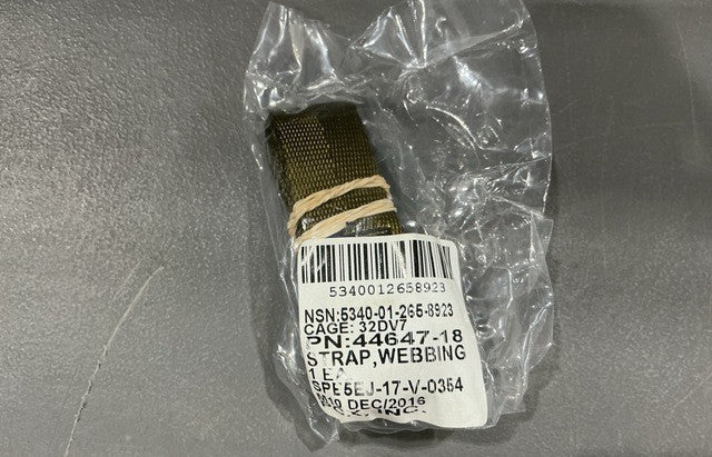 Webbing Strap 1/4TON NSN 5340-01-265-8923