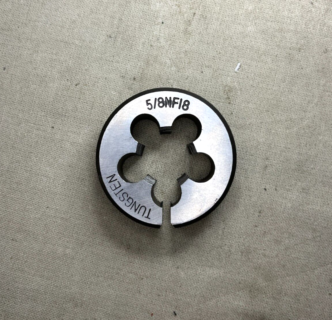 THREADING TOOL 5/8" X 18 UNF IMPERIAL DIE NUT 1.5" TUNGSTEN STEEL 5/8NF18