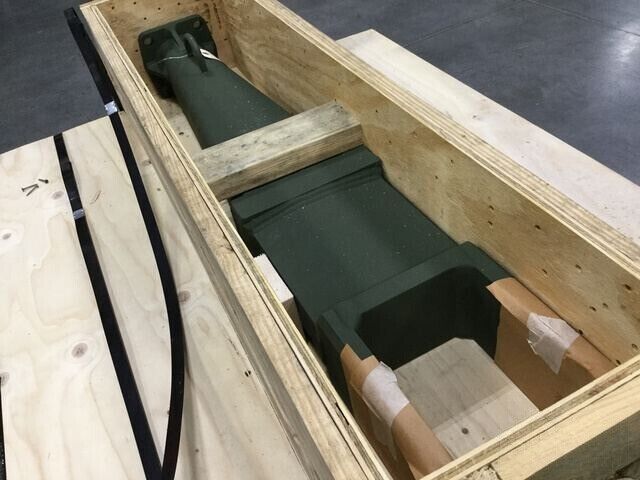 M989A1 HEMAT DRS SUSTAINMENT SW27025 MOTOR VEHICLE TOWBAR 2540-01-340-0460