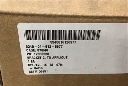 NEW MILITARY MRAP BAE SYSTEMS 12538608 MOUNTING BRACKET, ANGLE 5340-01-612-8977