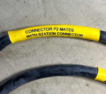 MRAP A3206018-4 4FT CONNECTOR P2 CABLE ASSEMBLY CX-13470 VIC 5995-01-392-6202