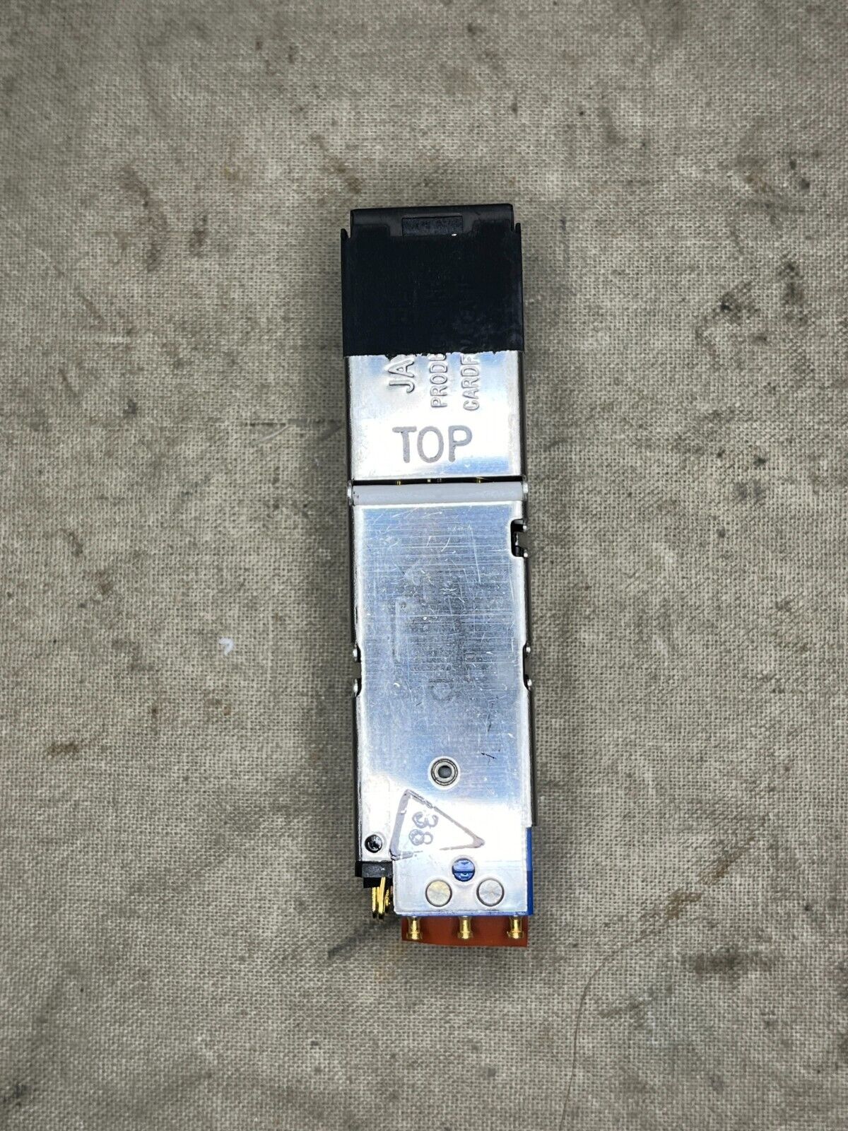 AIRCRAFT ORION P-3 DUCOMMUN 10620TI-24 ICS OVER RID PUSH SWITCH 5930-01-131-8788