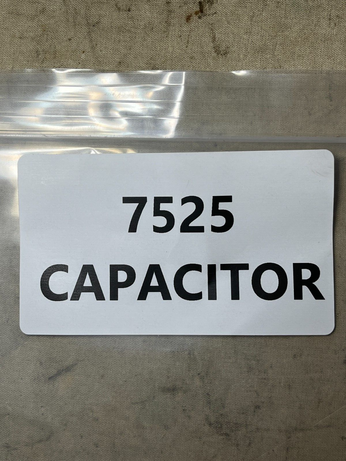 TOGGLE SWITCH CAPACITOR CORNELL DUBILIER 7/8 7525 B14896-1 5930-00-112-5319 NOS