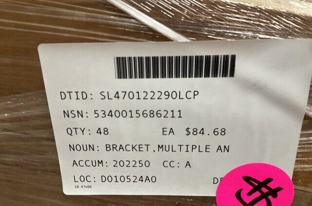 MRAP MAXXPRO CAT I 3679585C1L MULTIPLE ANGLE BRACKET 3679585C1 5340-01-568-6211