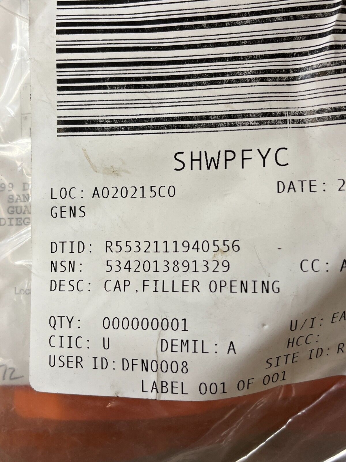 GENUINE YANMAR 114288-55041 DIESEL FUEL ENGINE FILLER OPENING CAP 5342013891329