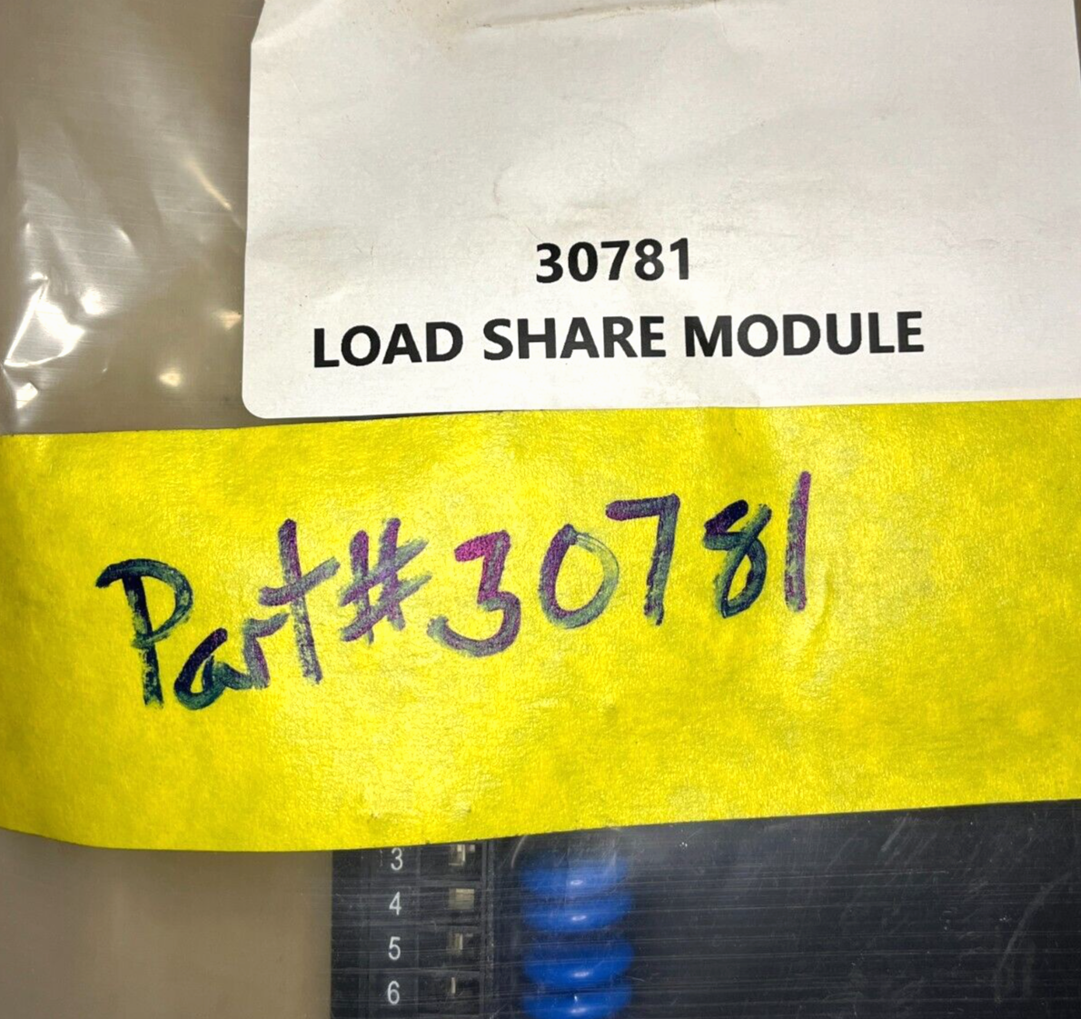 BASLER LSM-2020 PROGRAMMABLE GENERATOR AVR LOAD SHARING SHARE CONTROL MODULE