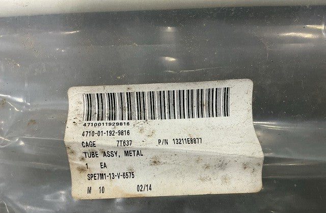 Metal Tube Assy 13211E8877 NSN 4710-01-192-9816 - photo 4