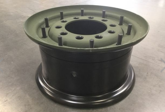 5 Ton Military Truck Wheel Assembly 20 Hole Stud Lock Ring 1400* 20 Wheel New