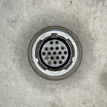 AIRCRAFT ORION P-3 D38999/46WD18SN ELECTRICAL PLUG CONNECTOR 5935-01-157-5700