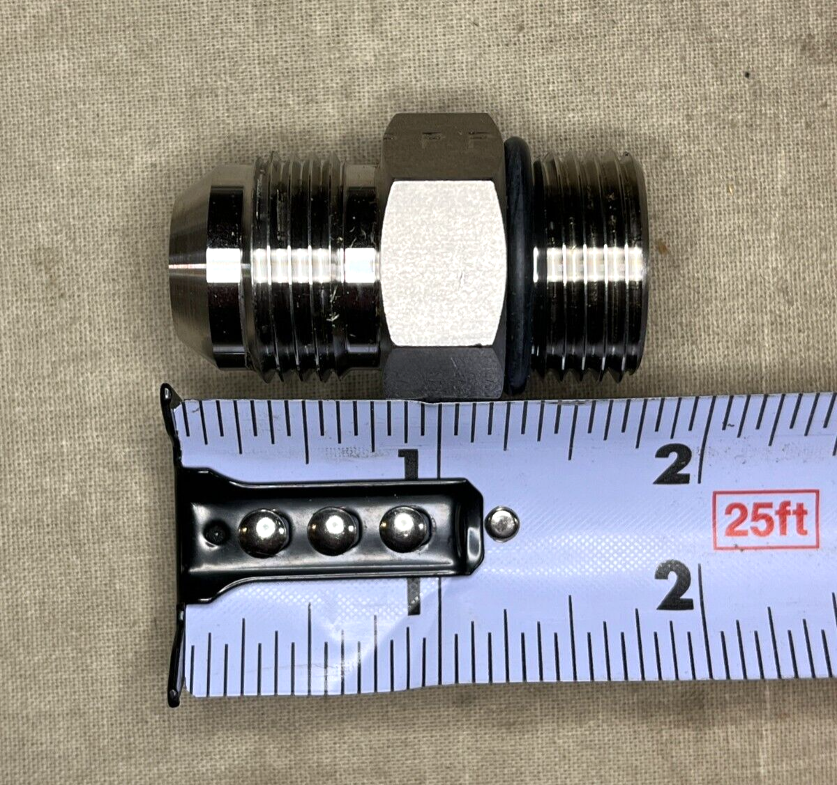 PARKER 10F50X-SS 1/2" TRIPLE-LOK TUBE TO BOSS STRAIGHT ADAPTER 4730-01-644-4335