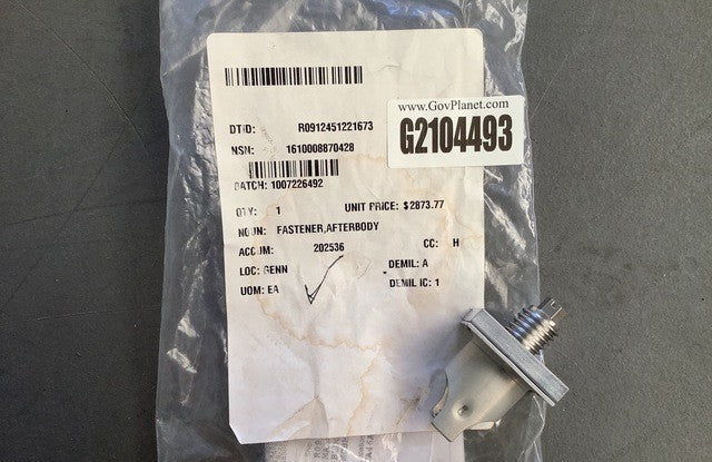 Afterbody Fastener 560726 NSN 1610-00-887-0428