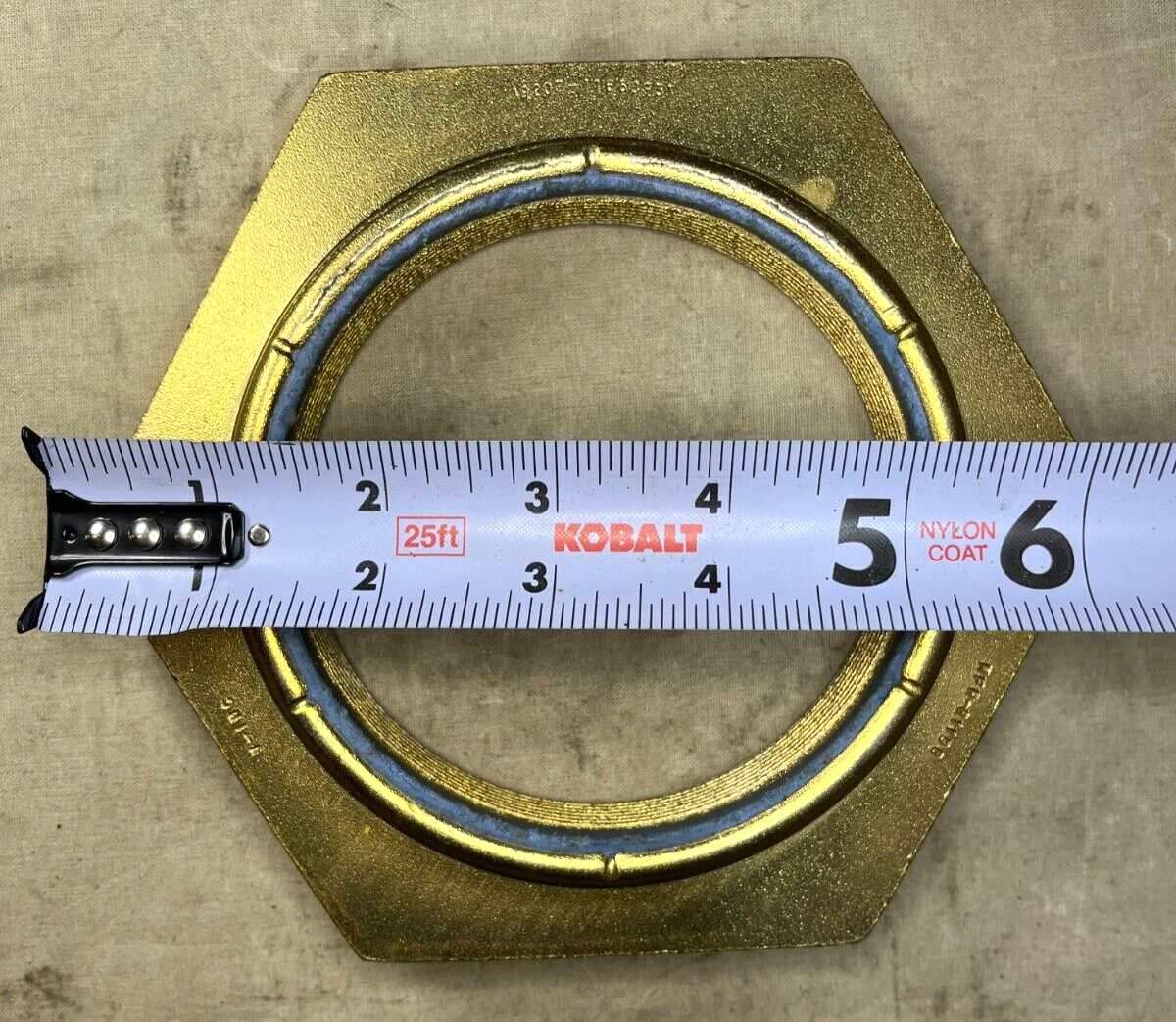 M60A1 & M48A5, M60 11668951 HEAVY DUTY HEXAGON SELF-LOCKING NUT 5310-01-046-4521