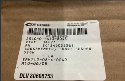 M998 HMMWV HUMMER 12460285 STRUCTURAL FRAME SECTION EC12460285 2510-01-413-8045