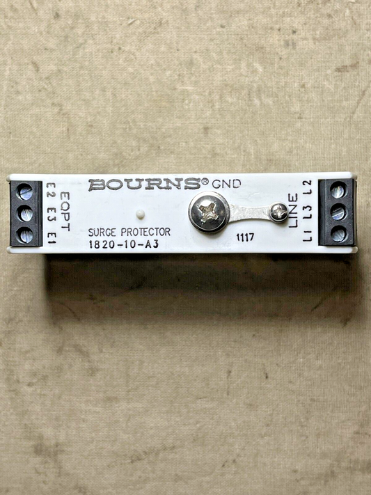 BOURNS 1820-10-A3 20MA -28V SURGE SUPPRESSORS PROTECTOR OVERLOAD 5920016616361