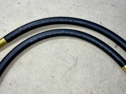 PARKER 43261035-3 1/4'' 6.4MM 300 PSI NONMETALLIC HOSE ASSEMBLY 4720-01-540-8725