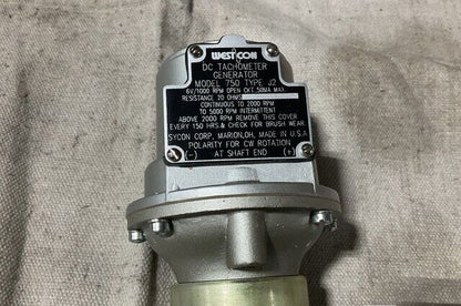 POWHATAN CLASS T-ATF 166 TACHOMETER GENERATOR 6 AC 750-9906000 6680-00-524-9895