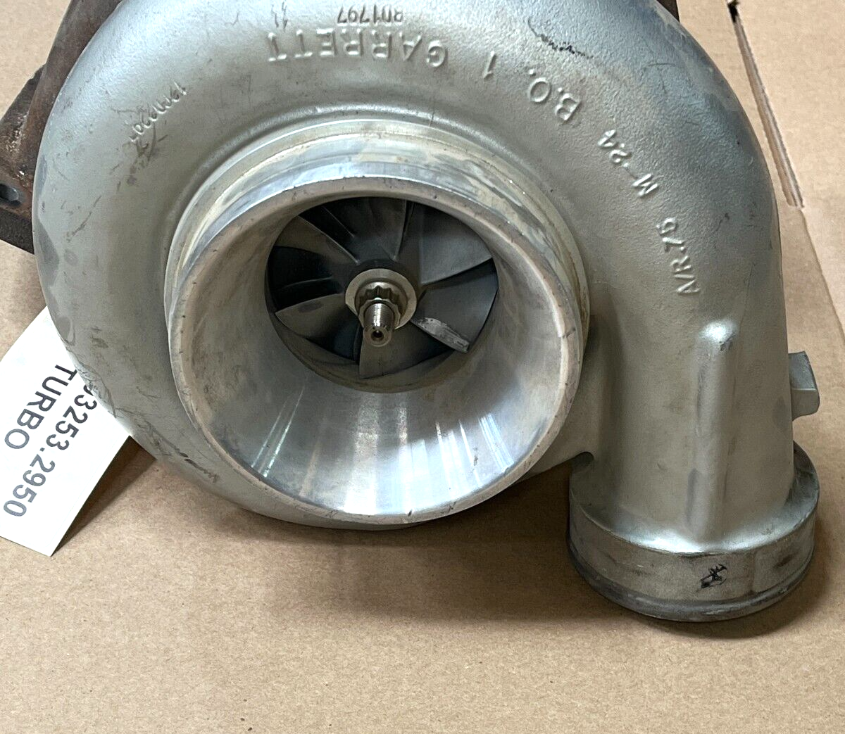 GENUINE OEM GARRETT TV7301 466176-1 DETROIT DIESEL 6V92TAB TURBOCHARGER 08924252