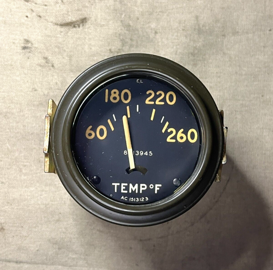 INDICATOR TEMPERATURE SYNCHRO 8713945 1391951 6685-00-580-3882 USA-STOCK