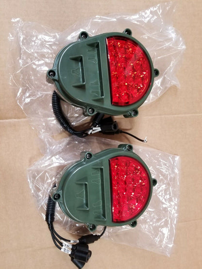 NEW LED HMMWV BRAKE LIGHT, PUSH BUTTON TURN SIGNAL KIT M998 HUMVEE M35 Military