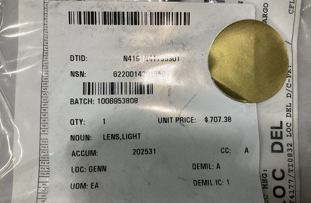 Light Lens 006811-20 NSN 6220-01-420-1856 - photo 4