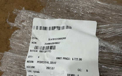 Seat Pedestal M923A2 NSN 2540-01-291-9037 - photo 9
