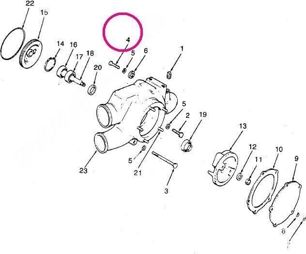 16EA HEMTT MRAP OSHKOSH 1337720 19890 HEXAGON HEAD CAP-SCREW 3/4 X 2.5”
