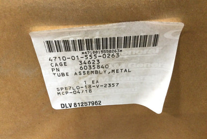 HMMWV TRUCK 1 1/4-TON METAL TUBE ASSEMBLY, AFES CARGO 6035840 4710-01-555-0263