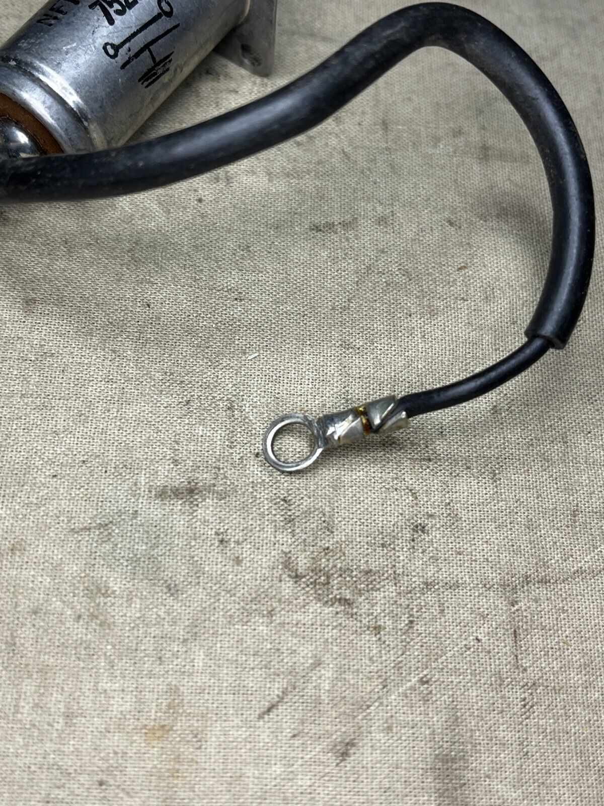 TOGGLE SWITCH CAPACITOR CORNELL DUBILIER 7/8 7525 B14896-1 5930-00-112-5319 NOS