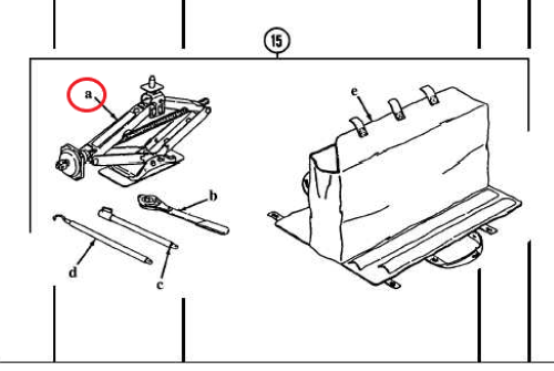 Scissor Jack 57K3228 NSN 5120-01-375-0070 - photo 2