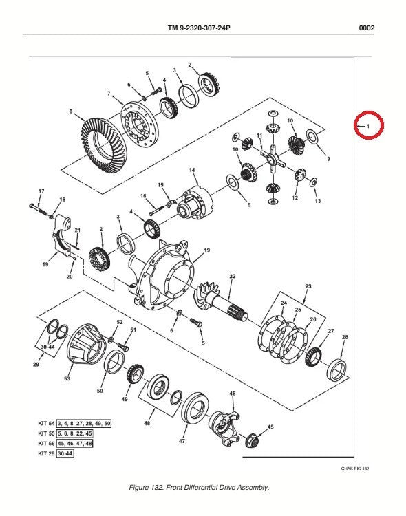 Axle Shaft M1117 NSN 2520-01-478-0369 - photo 2