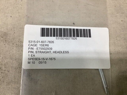 RG-31 MRAP MMPV HDT Vehicle E75502939 Headless Straight Pin 5315-01-607-7826