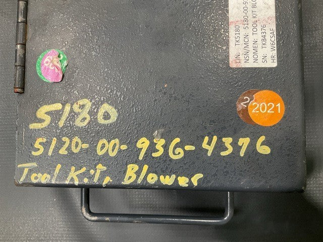 Heavy Duty Blower J-6270-02 NSN 5180-00-936-4376 - photo 9