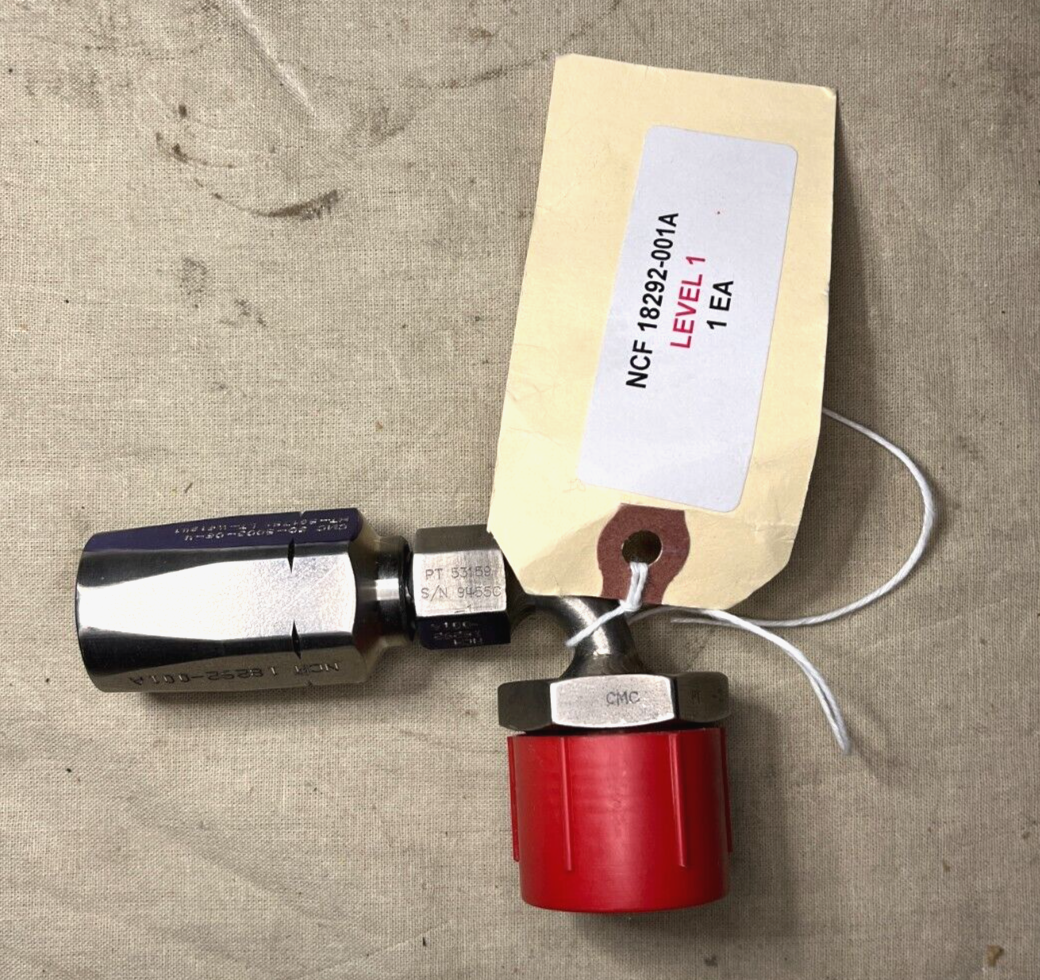 CUSTOM HYDRAULIC CMC-4-5703-1/4-06 HOSE TO UNION ELBOW NSN 4730-00-854-9531