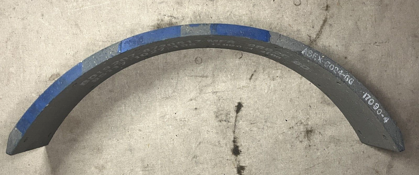 3/4TON TWO WHEEL TRAILER SINGLE BRAKE PAD LINER 8720517 2530-00-522-4183