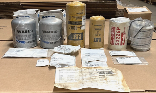 CAT C7 ENGINE FLUID PRESSURE FILTER PARTS KIT 10658352-021 4330-20-007-4533