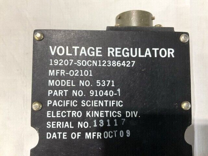 MILITARY FIGHTING VEHICLE 12386427 VOLTAGE ENGINE REGULATOR 2920-01-438-4767