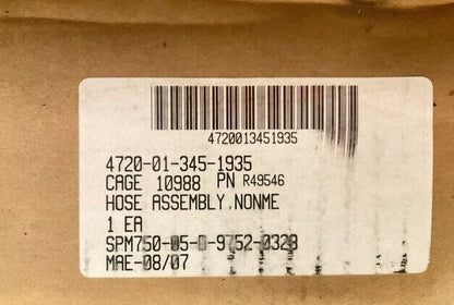 CNH INDUSTRIAL R49546 NON-METALLIC HOSE ASSEMBLY FITS CASE,MDL. 1155E LOADER NOS