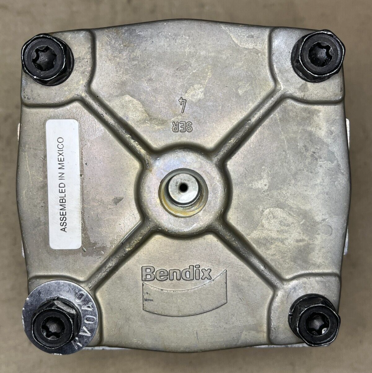 FORD TRUCK MOTOR BENDIX T-294866-C AIR PRESSURE RELAY VALVE 2530-01-368-1185 NOS