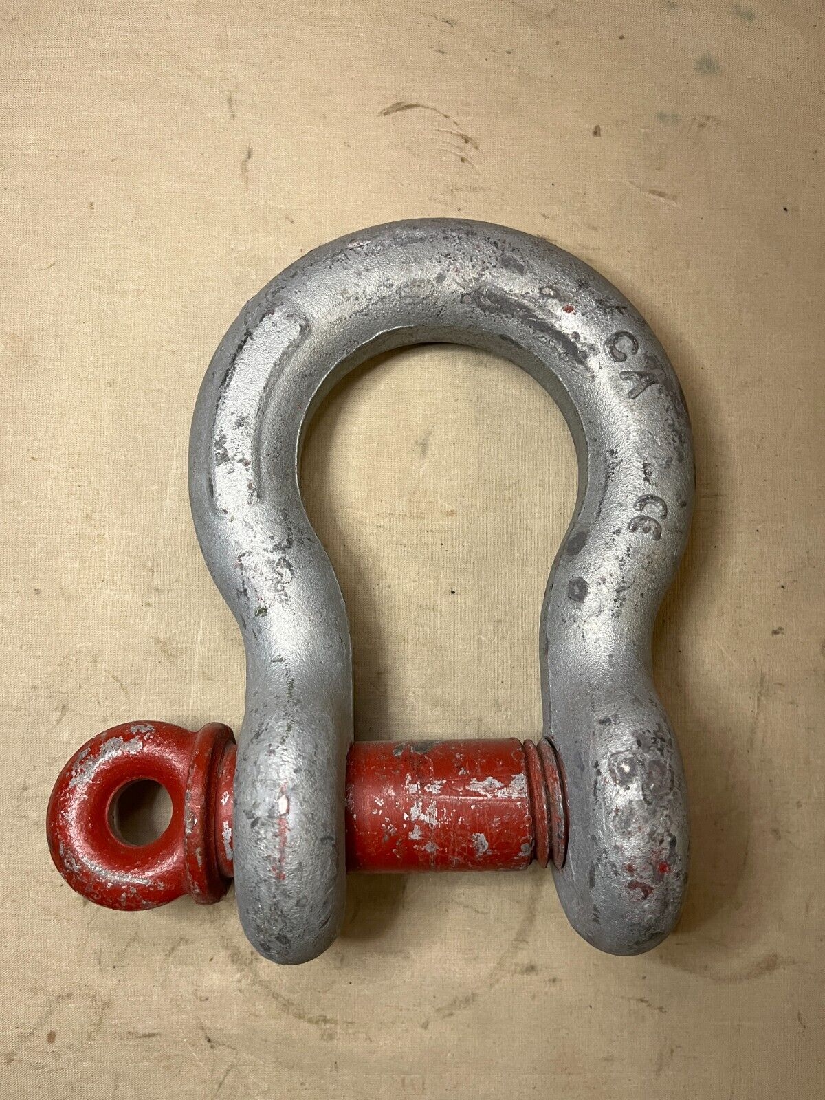 FMTV TRUCK CROSBY 1-1/4" G-209 SCREW PIN ANCHOR SHACKLE 12 TON 2510-01-482-7957