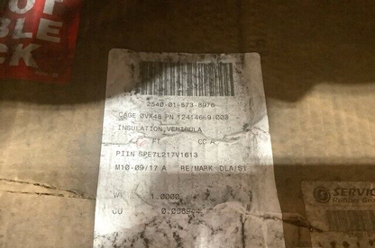 FMTV LMTV 1214669-003 VEHICLE ACOUSTICAL INSULATOR FUEL TANK 2540-01-573-8976