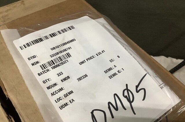 HEAVY DUTY KNOB GRIP AID 0N514351-2 0N241663-2 5355-01-059-6741 USA