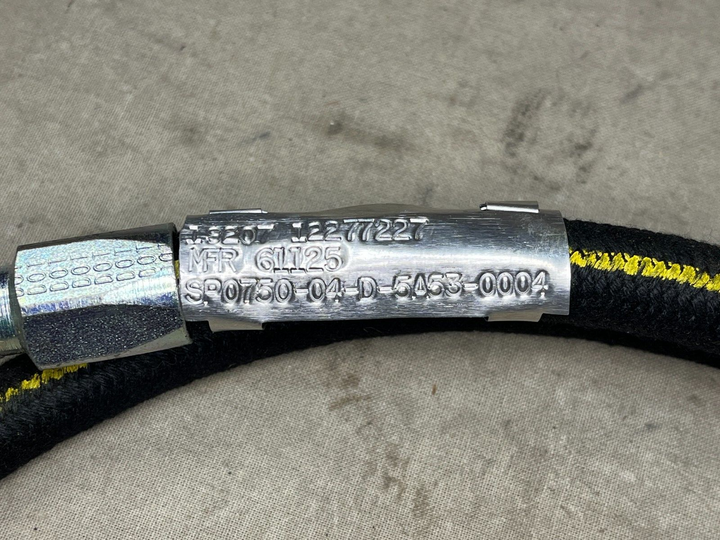 M939 TRUCK SERIES 12277227 NONMETALLIC HOSE ASSEMBLY TUBE 4720-01-134-3847